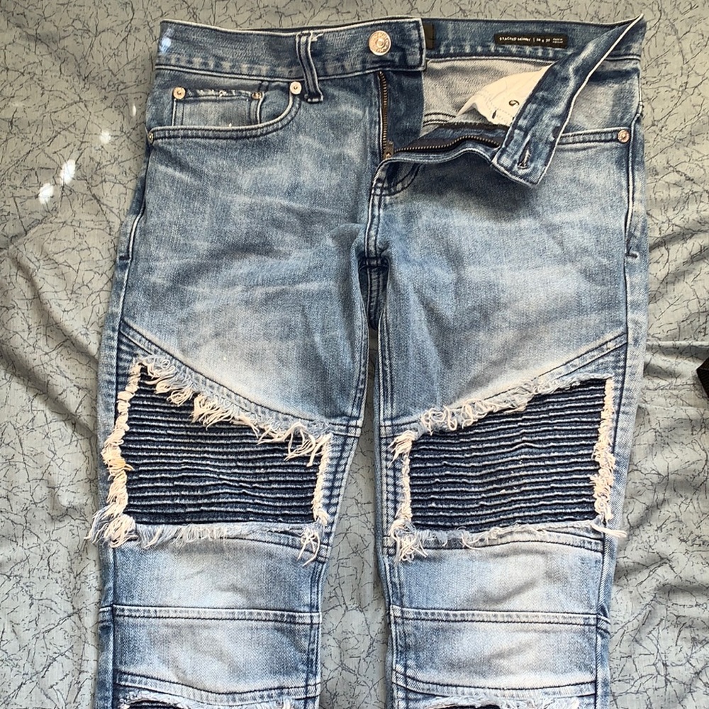 Men’s Skinny stacked jeans from Pacsun